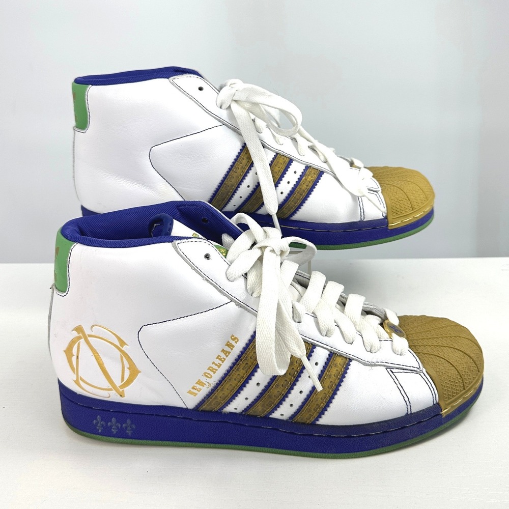 Adidas Pro Model Shoes 8.5 New Orleans 2008 NBA All-Star Vintage Streetwear